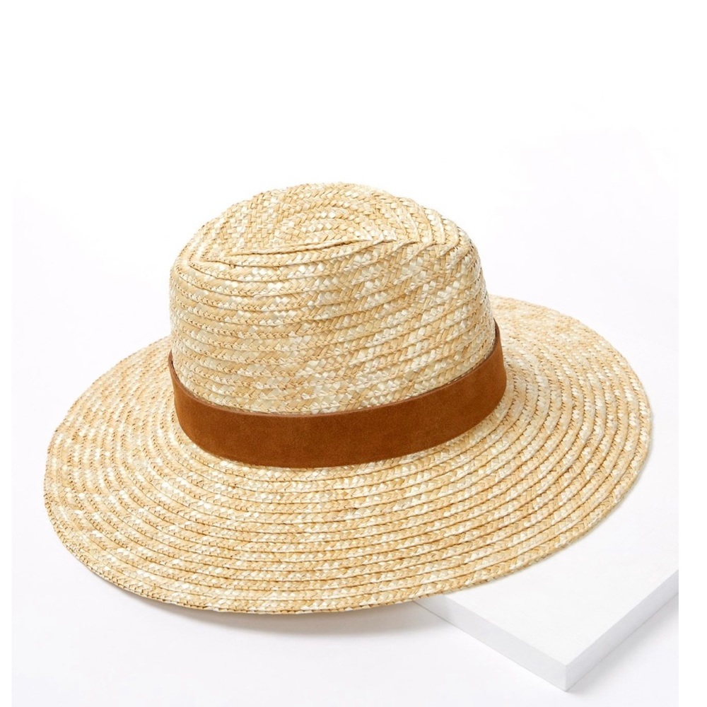 Gigi Pip Isla Straw Fedora Hat